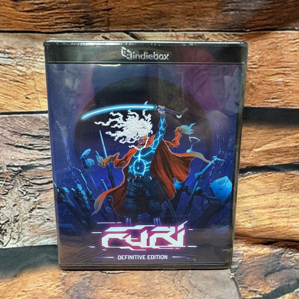 Furi Definitive Edition PC Video Game IndieBox DLC Soundtrack Sticker